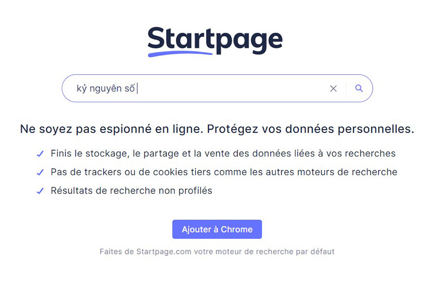 Startpage được thành lập ở Hà Lan vào năm 2006